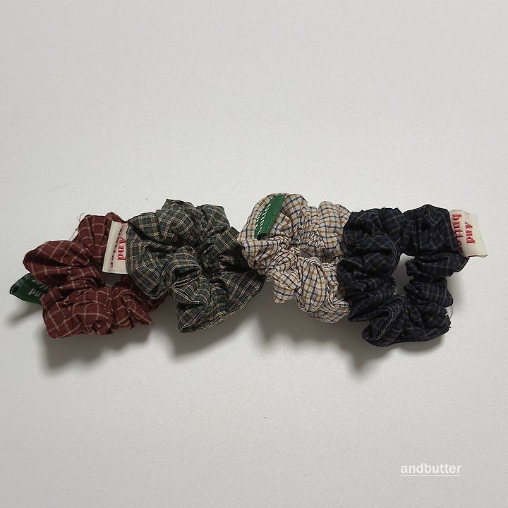 【予約】Classic  Scrunchie / andbutter