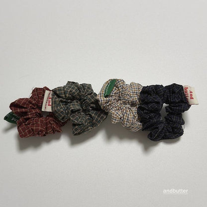 【予約】Classic  Scrunchie / andbutter