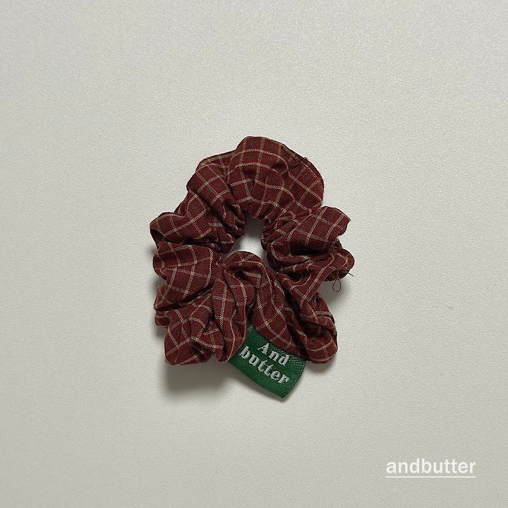 【予約】Classic  Scrunchie / andbutter