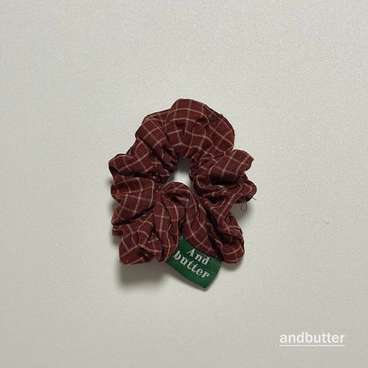 【予約】Classic  Scrunchie / andbutter