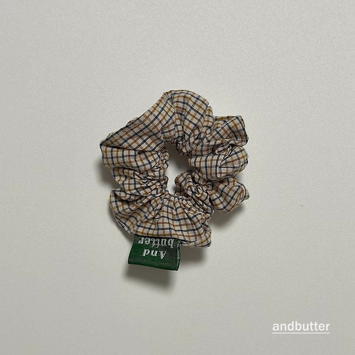 【予約】Classic  Scrunchie / andbutter