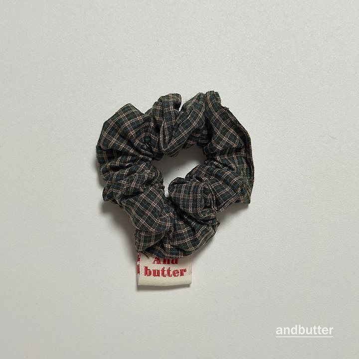 【予約】Classic  Scrunchie / andbutter