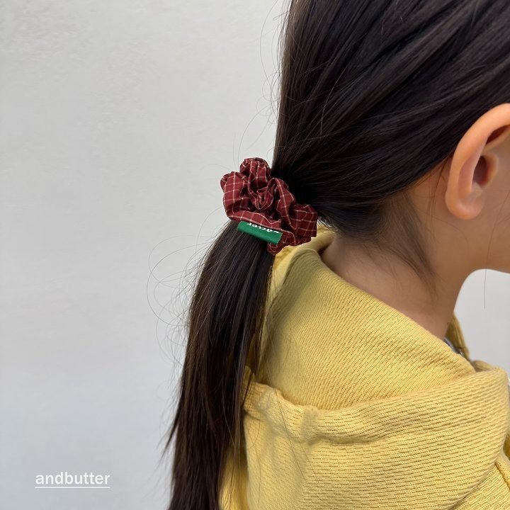【予約】Classic  Scrunchie / andbutter
