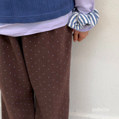 【予約】Tommy Stripe Scrunchie / andbutter