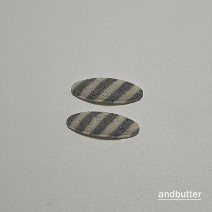 【予約】Tommy Snap Hair Clips / andbutter