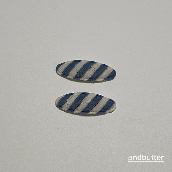 【予約】Tommy Snap Hair Clips / andbutter
