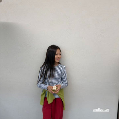 【予約】Tommy Point T-Shirt  / andbutter(S-JM)