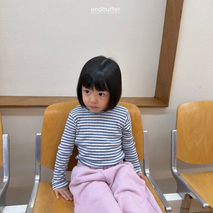 【予約】Tommy Point T-Shirt  / andbutter(S-JM)