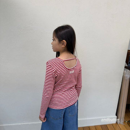 【予約】Tommy Point T-Shirt  / andbutter(S-JM)