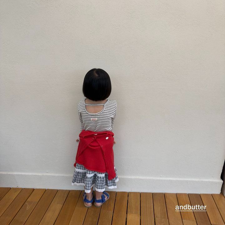 【予約】Tommy Point T-Shirt  / andbutter(S-JM)
