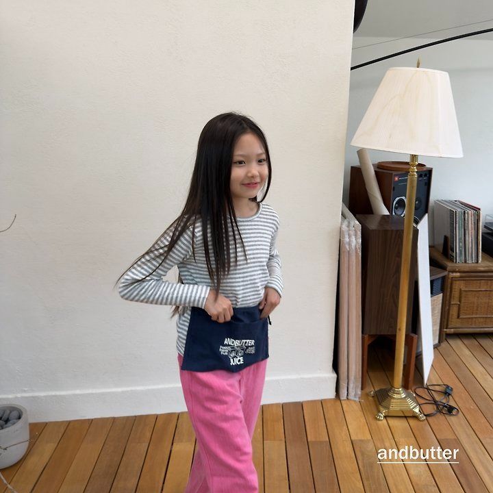 【予約】Tommy Point T-Shirt  / andbutter(S-JM)