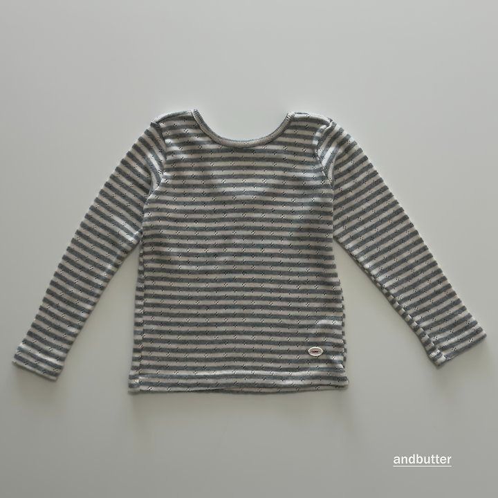 【予約】Tommy Point T-Shirt  / andbutter(S-JM)