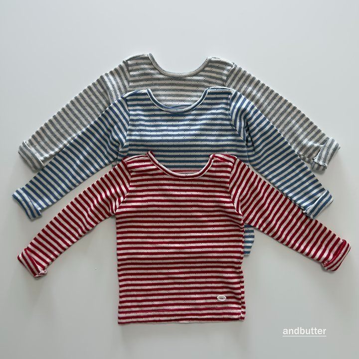 【予約】Tommy Point T-Shirt  / andbutter(S-JM)