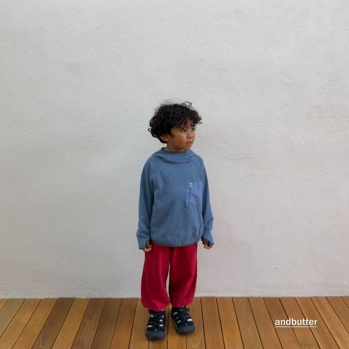 【予約】Rib  Jogger Pants  / andbutter(S-JM)