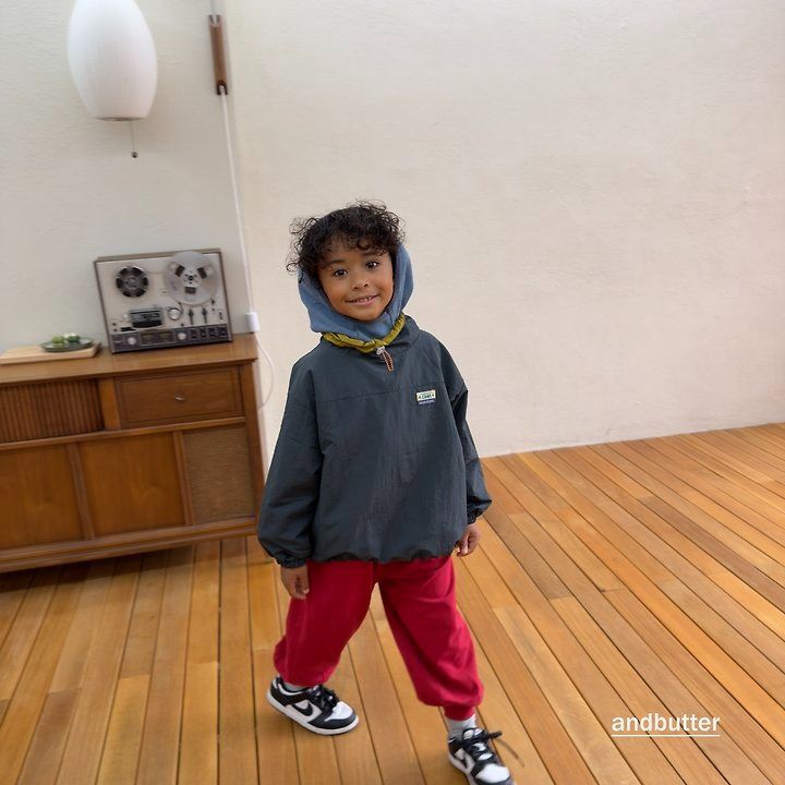 【予約】Rib  Jogger Pants  / andbutter(S-JM)
