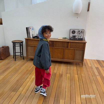 【予約】Rib  Jogger Pants  / andbutter(S-JM)