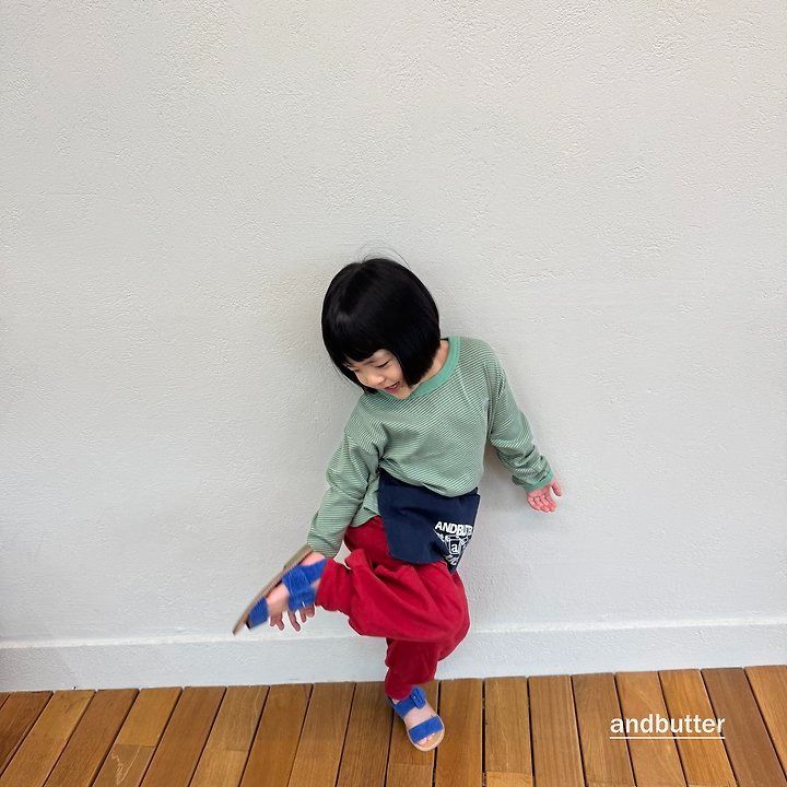 【予約】Rib  Jogger Pants  / andbutter(S-JM)