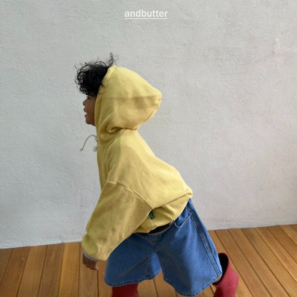 【予約】Tone-on-Tone Pocket Zip-Up Hoodie  / andbutter(S-JM)