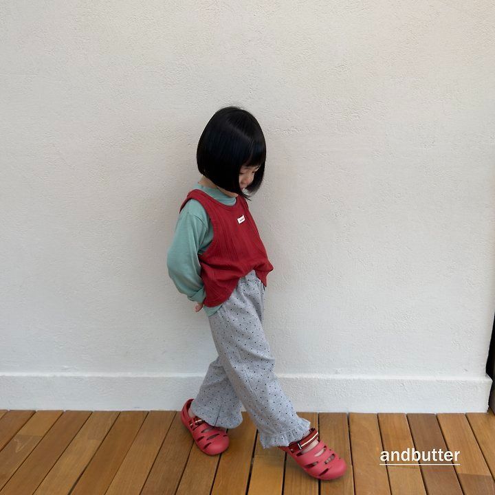 【予約】Chouchou Frill Pants  / andbutter(S-JM)