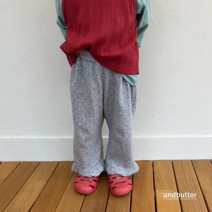 【予約】Chouchou Frill Pants  / andbutter(S-JM)