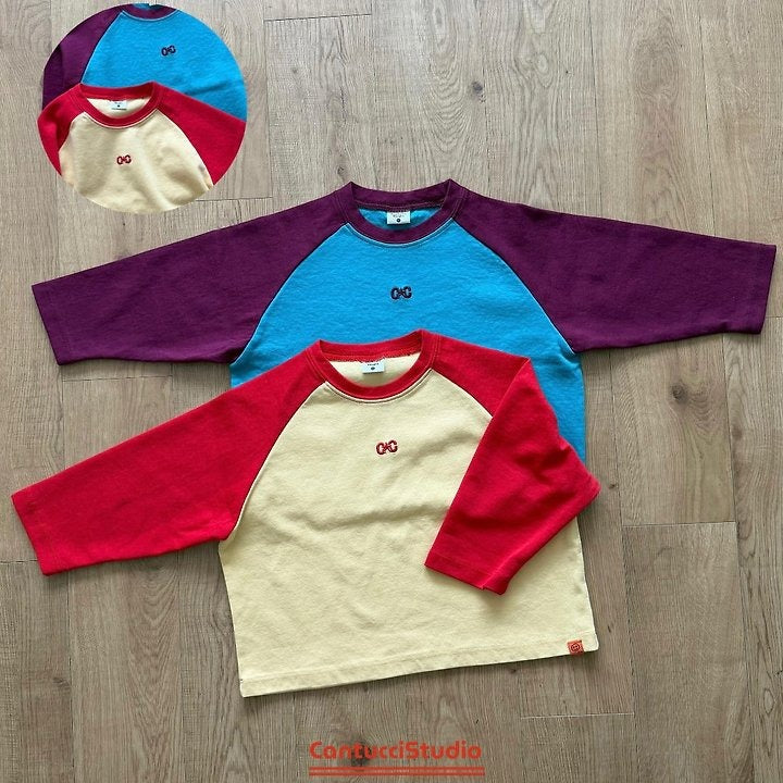 【予約】raglan T / cantucci studio(XS-JS)슬링키