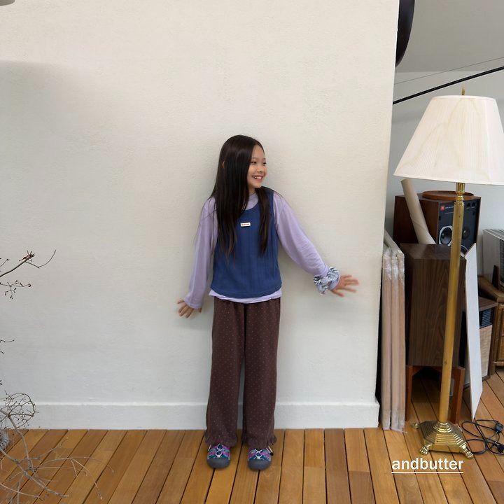 【予約】Chouchou Frill Pants  / andbutter(S-JM)