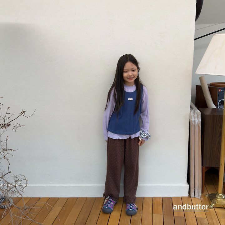 【予約】Chouchou Frill Pants  / andbutter(S-JM)