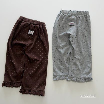 【予約】Chouchou Frill Pants  / andbutter(S-JM)