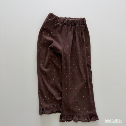 【予約】Chouchou Frill Pants  / andbutter(S-JM)