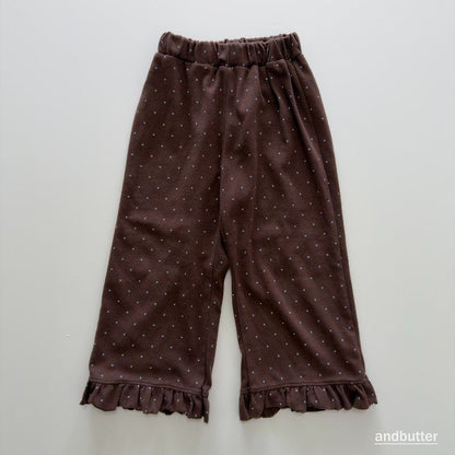 【予約】Chouchou Frill Pants  / andbutter(S-JM)