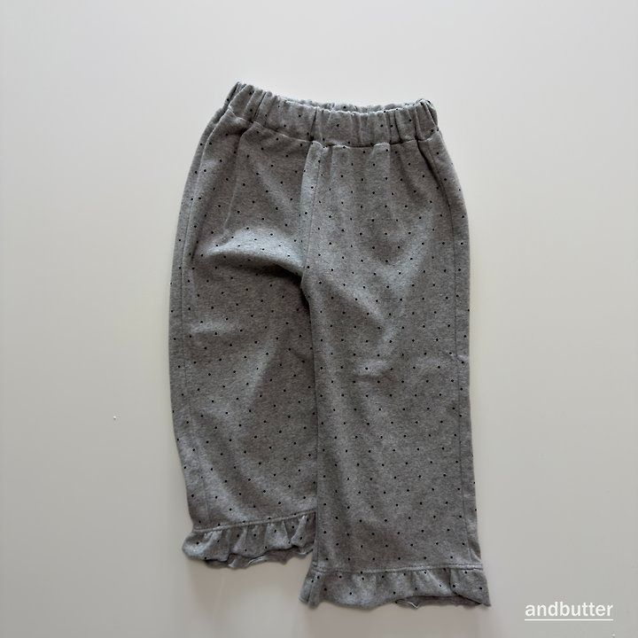 【予約】Chouchou Frill Pants  / andbutter(S-JM)