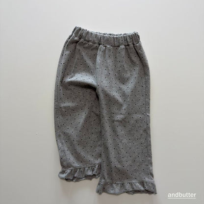 【予約】Chouchou Frill Pants  / andbutter(S-JM)