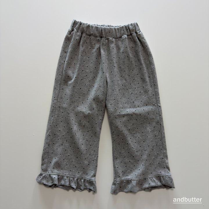 【予約】Chouchou Frill Pants  / andbutter(S-JM)