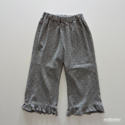 【予約】Chouchou Frill Pants  / andbutter(S-JM)