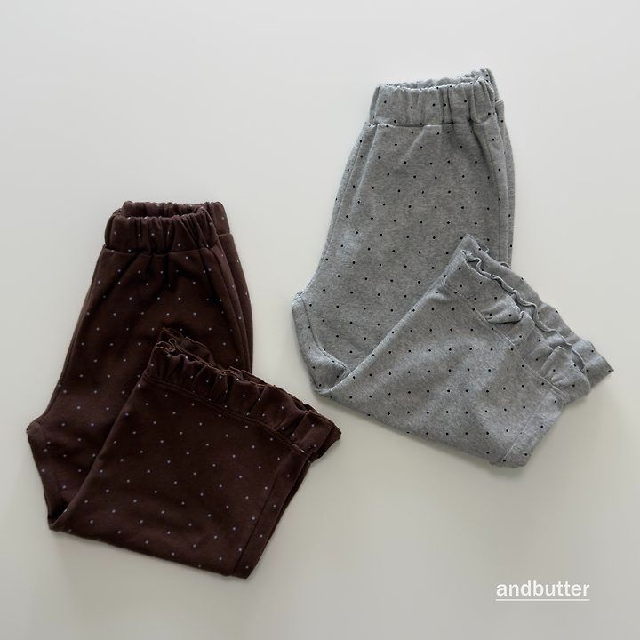 【予約】Chouchou Frill Pants  / andbutter(S-JM)