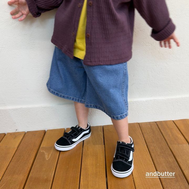 【予約】Bermuda Denim Pants / andbutter(S-JM)