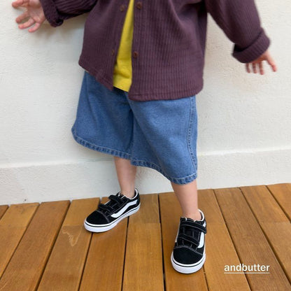 【予約】Bermuda Denim Pants / andbutter(S-JM)