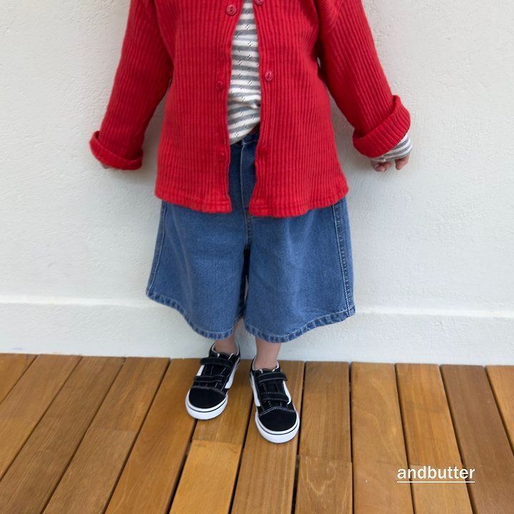 【予約】Bermuda Denim Pants / andbutter(S-JM)