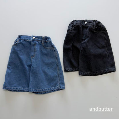 【予約】Bermuda Denim Pants / andbutter(S-JM)