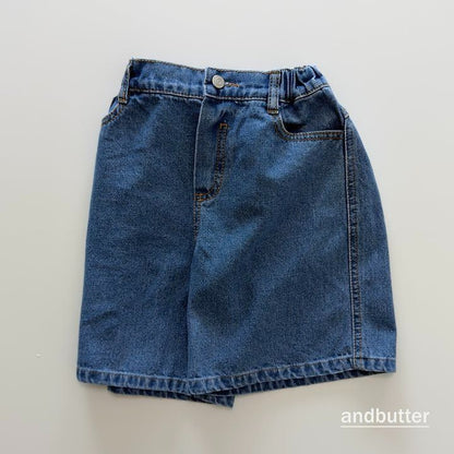 【予約】Bermuda Denim Pants / andbutter(S-JM)