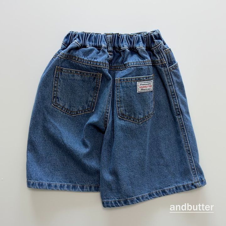 【予約】Bermuda Denim Pants / andbutter(S-JM)