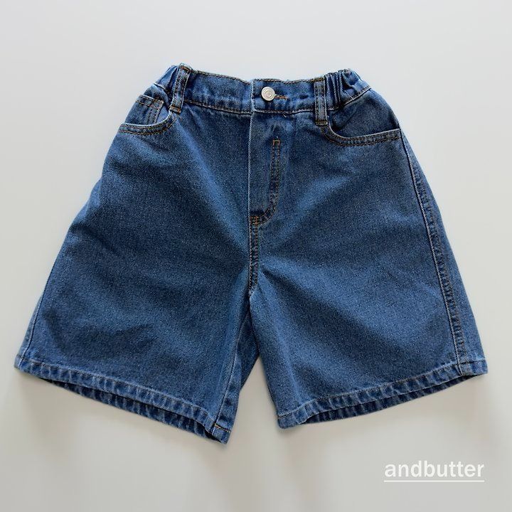 【予約】Bermuda Denim Pants / andbutter(S-JM)