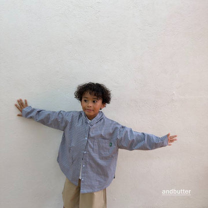 【予約】Cap Hood Shirt / andbutter(S-JM)