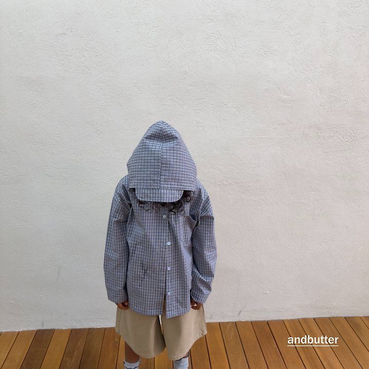 【予約】Cap Hood Shirt / andbutter(S-JM)