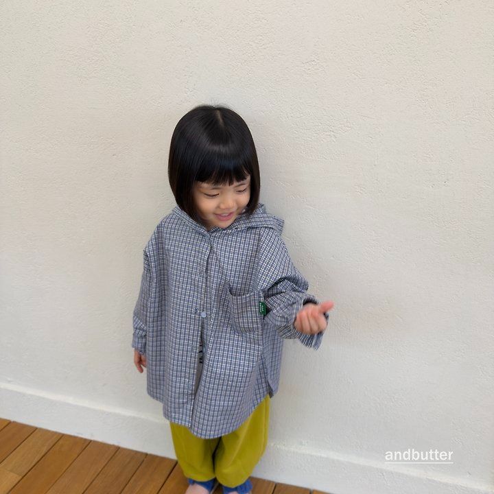 【予約】Cap Hood Shirt / andbutter(S-JM)