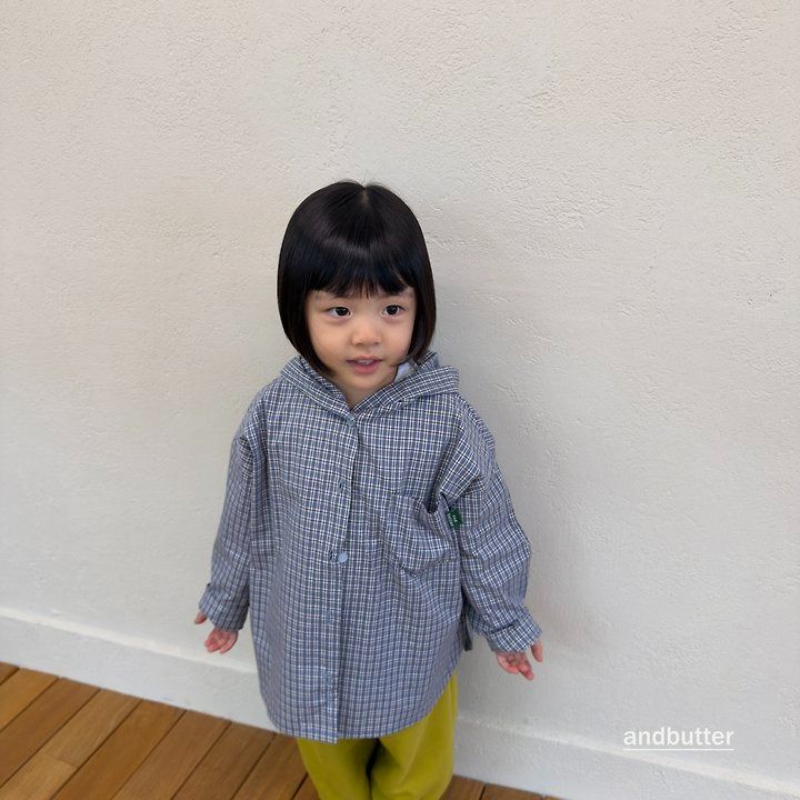 【予約】Cap Hood Shirt / andbutter(S-JM)