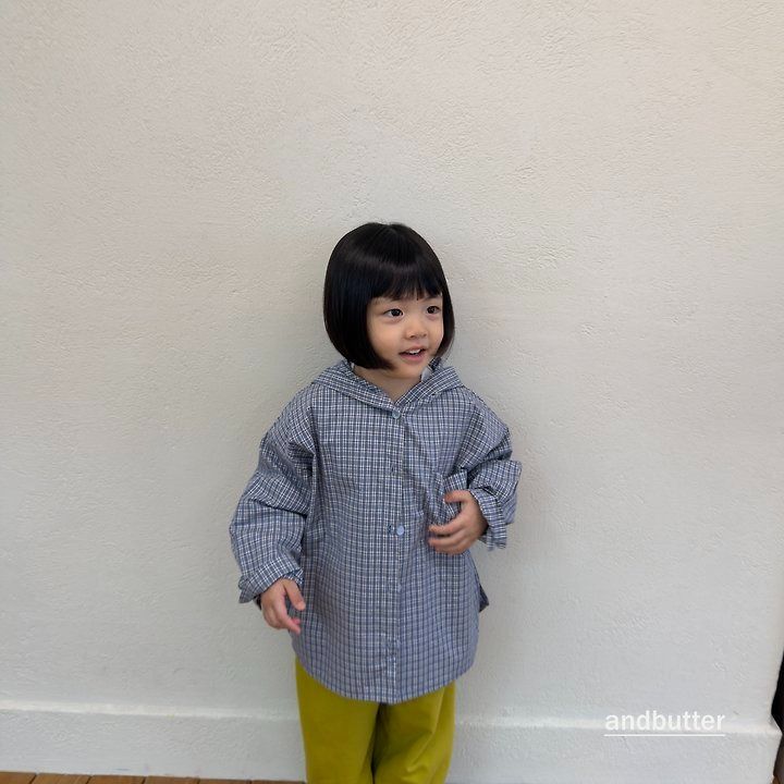 【予約】Cap Hood Shirt / andbutter(S-JM)
