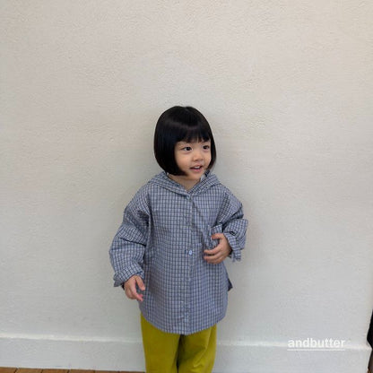 【予約】Cap Hood Shirt / andbutter(S-JM)