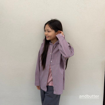 【予約】Cap Hood Shirt / andbutter(S-JM)