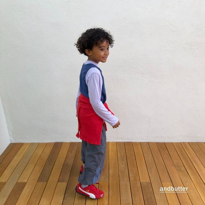 【予約】Side Line Jogger Pants / andbutter(S-JM)